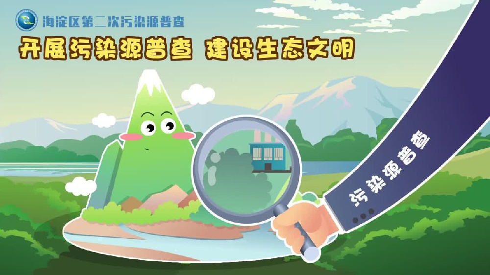 北京环保局海报宣传动画